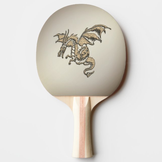 Golden Dragon Pingisracket (Baksidan)