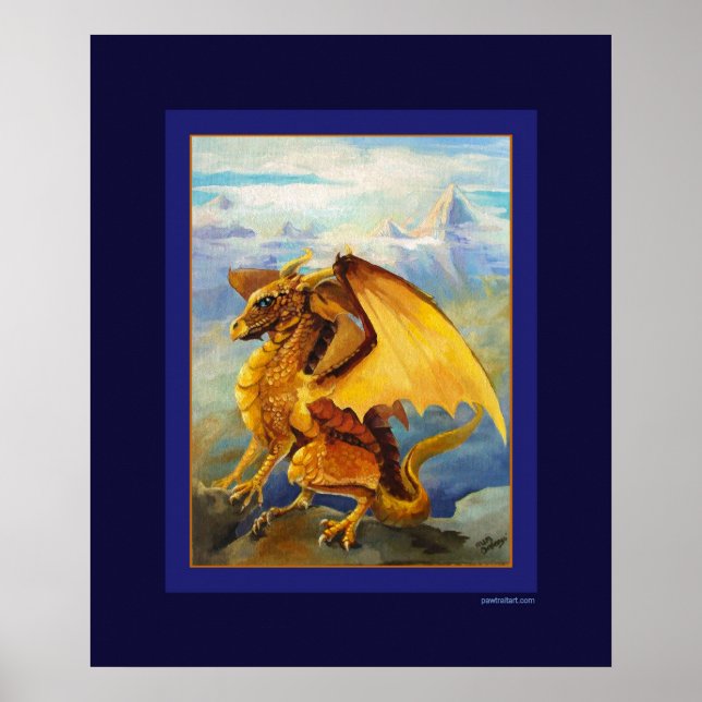 Golden Dragon Poster (Framsidan)