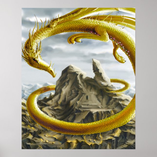 Golden Dragon Poster (Framsidan)