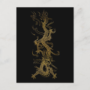 GOLDEN DRAGON Series Vykort