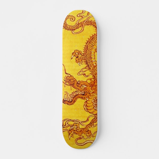 Golden Dragon Skateboard Bräda 19,5 Cm (Framsida)