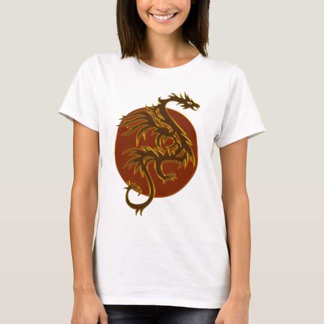Golden Dragon Sol Tröja (Framsida)