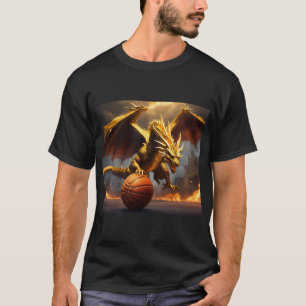 Golden Dragon Tattoo T Shirt