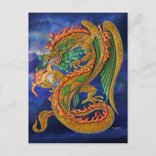 Golden Dragon Vykort