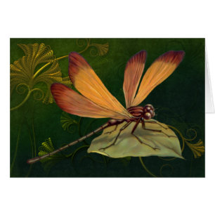 Golden Dragonfly 2 - Anpassa Hälsningskort
