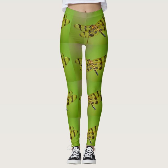 Golden Dragonfly Leggings (Framsida)