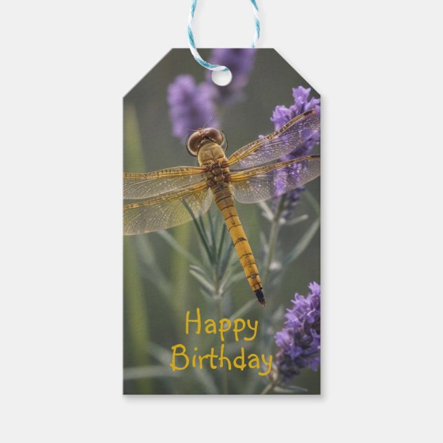 Golden Dragonfly Presentetikett (Framsidan)