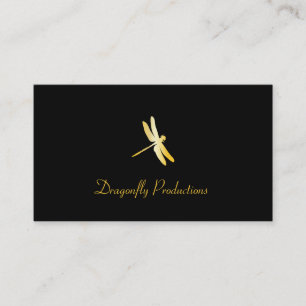 Golden Dragonfly Visitkort