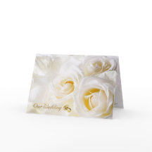 Golden Dream-bröllopskort