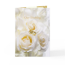 Golden Dream-bröllopskort