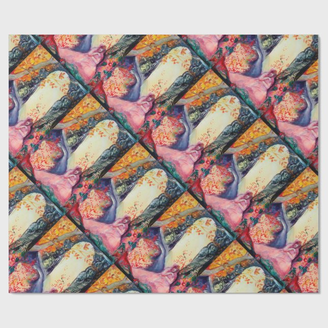 GOLDEN DREAM / Yoga Meditation Zen Garden Presentpapper (Platt)