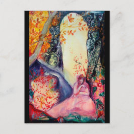 GOLDEN DREAM / Yoga Meditation Zen Garden Vykort