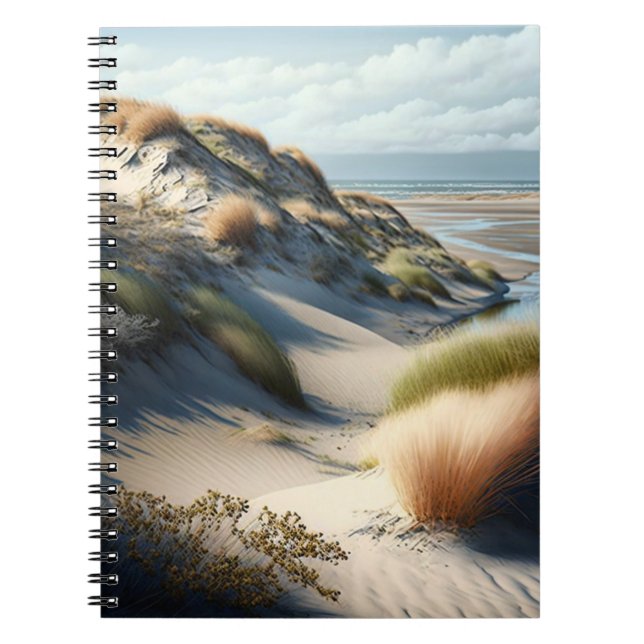 Golden Dunes Anteckningsbok (Framsidan)