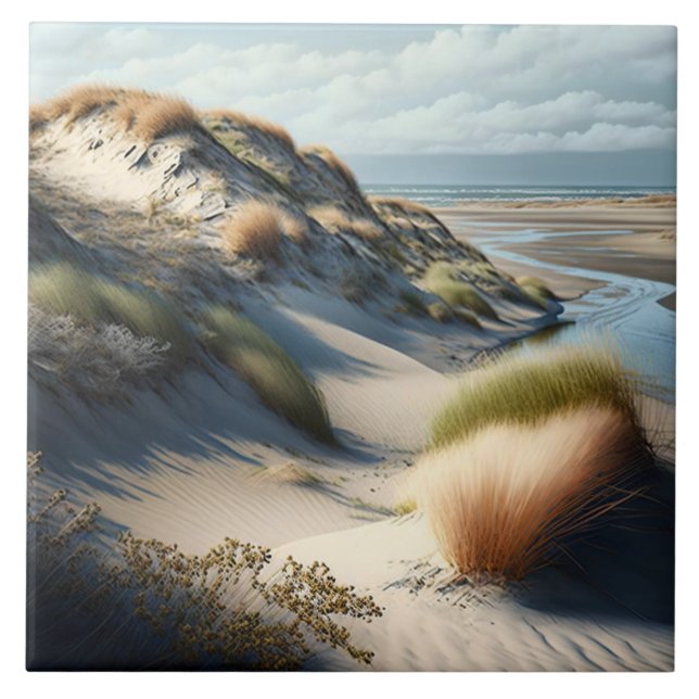 Golden Dunes Kakelplatta (Framsidan)