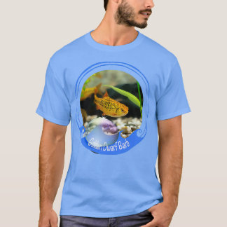 Golden Dwarf Barb Aquarium Fish T Shirt