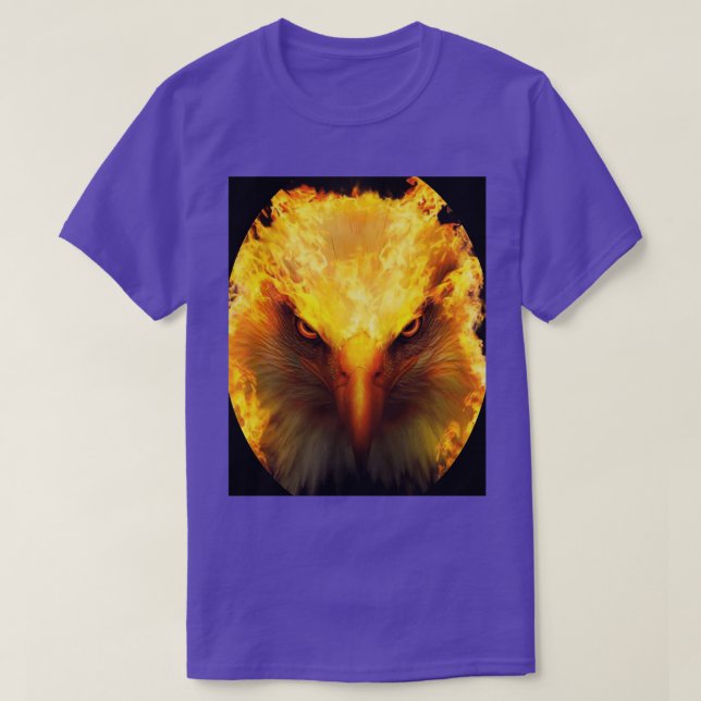 Golden eagle Graphic T Shirt (Design framsida)
