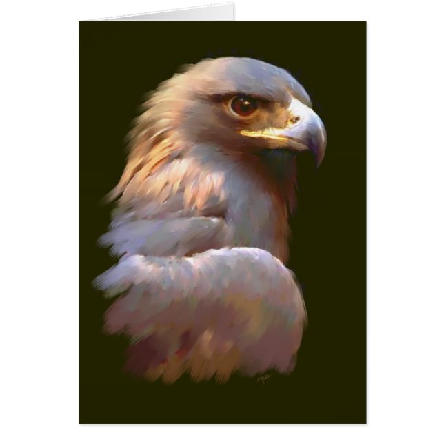 Golden Eagle Hälsningskort (Framsidan)