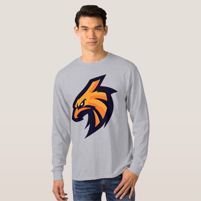 Golden eagle head t shirt (Hel framsida)