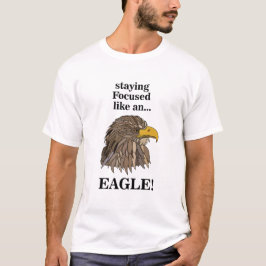 Golden Eagle Head T Shirt