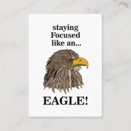 Golden Eagle Head Visitkort