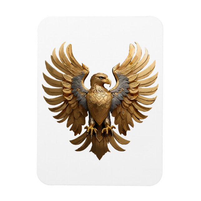 Golden Eagle Magnet (Vertikal)