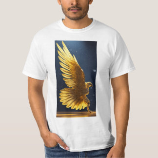 "Golden Eagle: Majestic Raptor of the Himlar" T Shirt