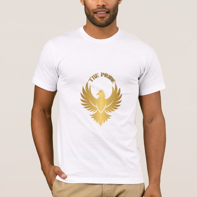 Golden eagle t shirt (Framsida)