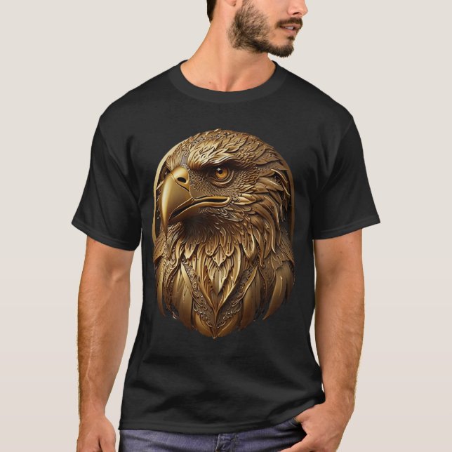 Golden Eagle T Shirt (Framsida)