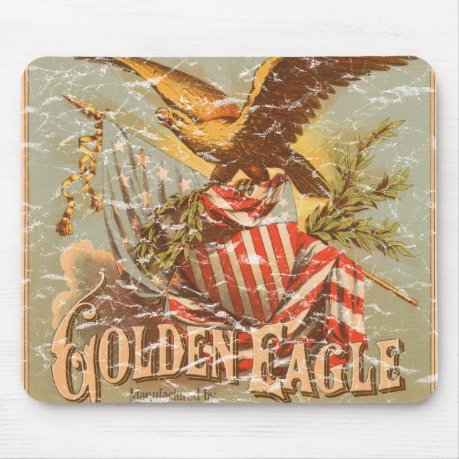 Golden Eagle Tobacco 1900 - nödlidande Musmatta (Framsidan)