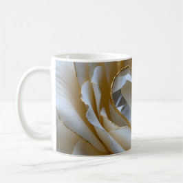 Golden-Edged Purity Crystal Rose Mug Kaffemugg