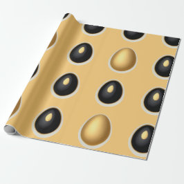 Golden Egg Wrapping Papper Presentpapper