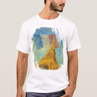 Golden Eiffel Tower T‑Shirt T Shirt