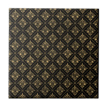 Golden Elegance - Black & Guld Botaniskt sjölöst
