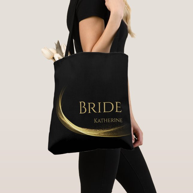 Golden Elegance-Bride- Tygkasse (Närbild)
