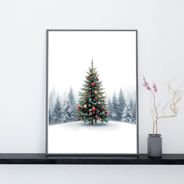 Golden Elegance Christmas Tree Poster (Skapare uppladdad)