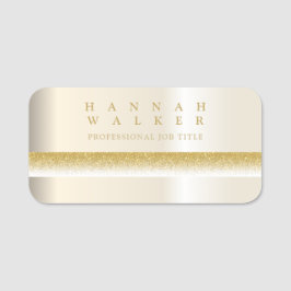 Golden elegance namnbricka