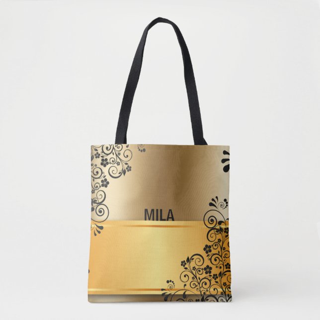 Golden elegance tygkasse (Framsida)
