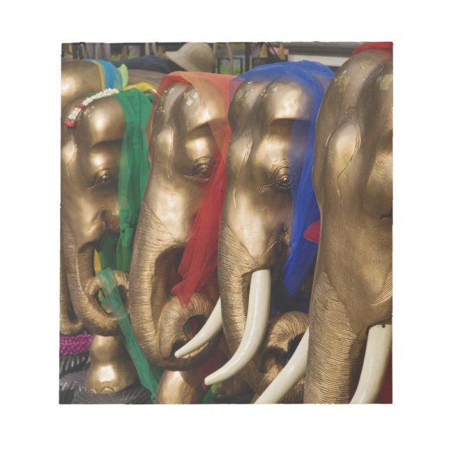 Golden Elephants Anteckningsblock (Framsida)