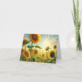 Golden Embrace Foleting Card Kort