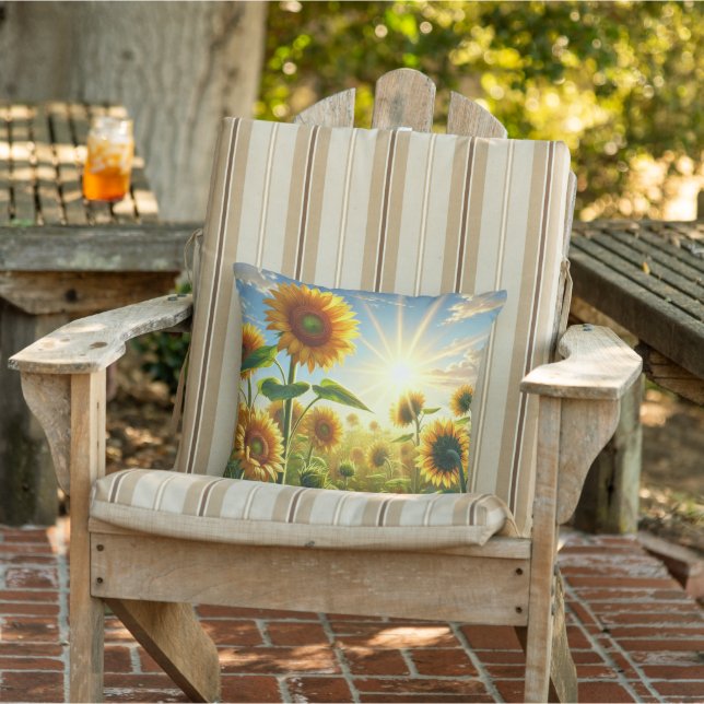 Golden Embrace Solros Kudde (Stol)