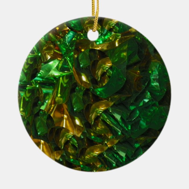Golden Emerald Circle Ornament (Framsidan)