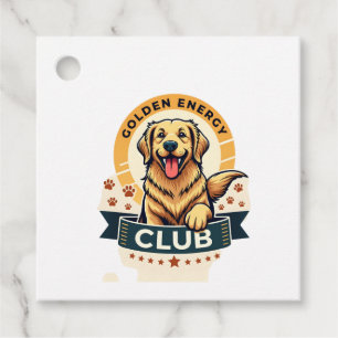 Golden Energy Club Golden Retriever Vintage Hund L Gåvor Etiketter