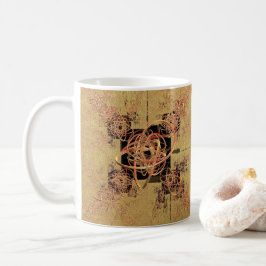 Golden Entanglement Kaffemugg