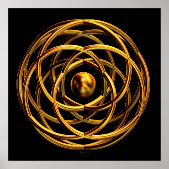 "Golden Entwed Desires" Poster (Framsidan)