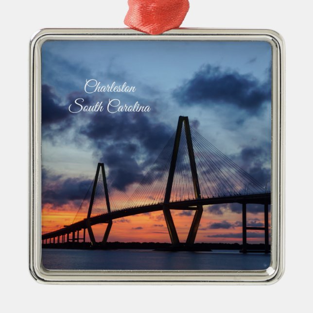 Golden Evening at Arthur Ravenel Ornament (Framsidan)