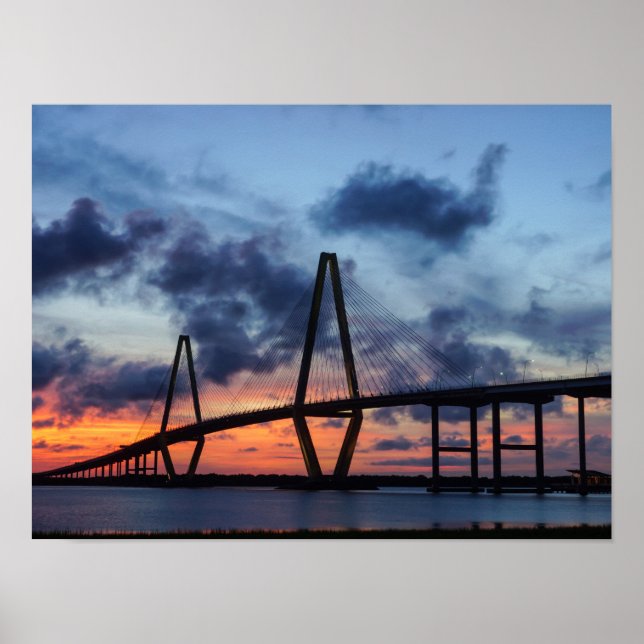 Golden Evening at Arthur Ravenel Poster (Framsidan)