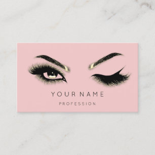 Golden Eyelash Brows Microblading QRCODE Ro Visitkort