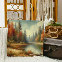 Golden Fall Forest Refltions