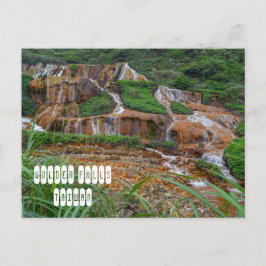 Golden Falls i Taiwan Vykort