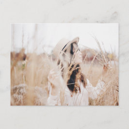 Golden Fält Brooklyn Botanical Garden Photo Vykort